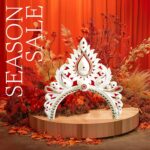 Women's Bengali Bridal Crown, White Wedding Solar Biyer Mukut, Girl's Topor Hair Accessories