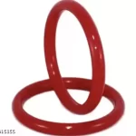 Original Red Pola Bangles For Women