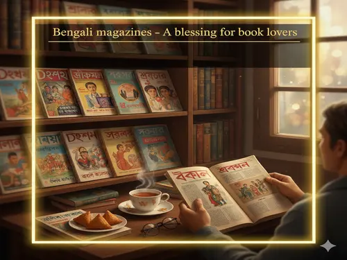 Bengali magazines - A blessing for book lovers