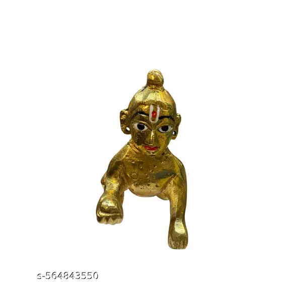 Divine Brass Laddu Gopal Murti