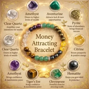 Money Magnet Bracelet: Attract Wealth, Prosperity & Positive Energy Naturally