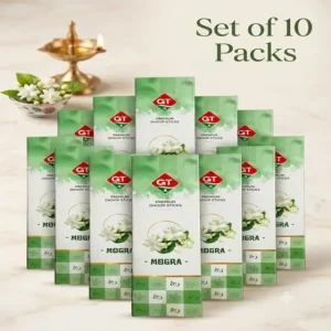 Premium Dhoop Sticks – Mogra | Pack of 10