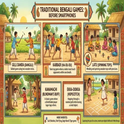 Traditional Bengali Games We Played Before Smartphones