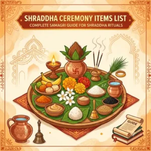 Shraddha Ceremony Items List: Complete Samagri Guide for Shraddha Rituals