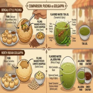 Bengali Style Puchka vs Golgappa: What Is the Difference?
