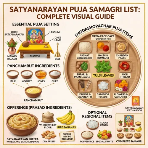 Griha Pravesh Puja Items List: Complete Samagri Checklist for New Home
