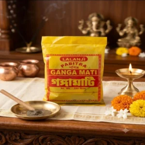 Pure Ganga Mitti for Puja | 100% Natural Sacred Ganga Clay | Sand & Pebbles Free | Chemical-Free | Tilak, Havan & Murti Making