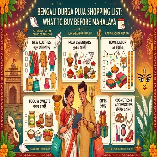 Bengali Durga Puja Shopping List: What to Buy Before Mahalaya