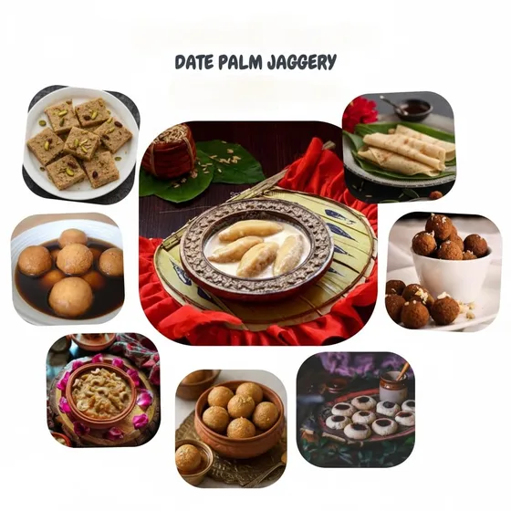 Nolen Patali Khejur Gur – 1kg Date Palm Jaggery