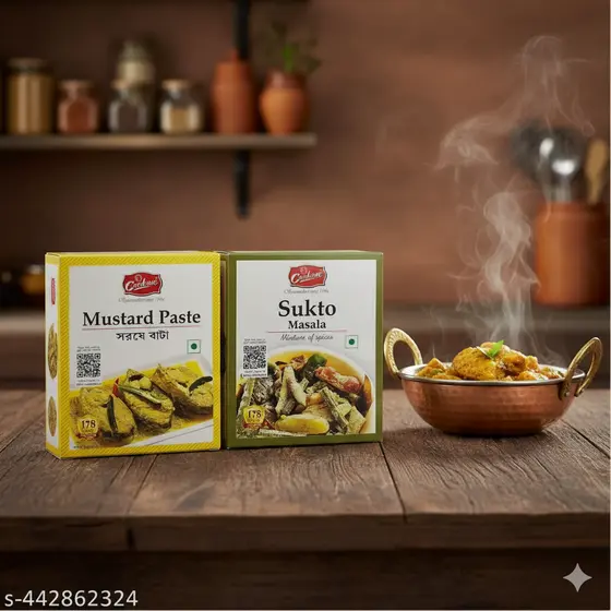 Combo Pack Mustard Paste and Sukto Masala
