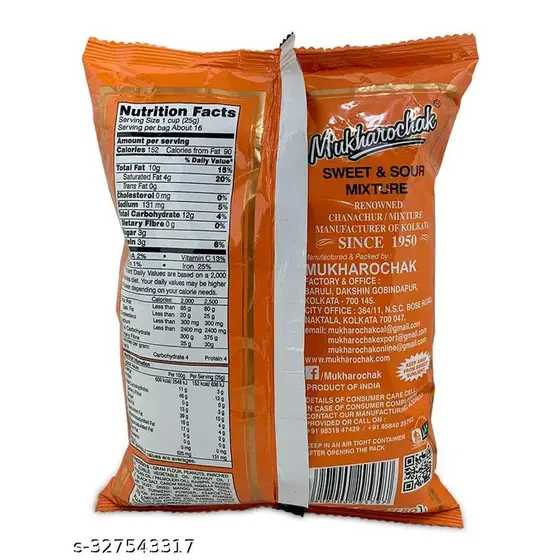 Mukharochak Sweet and Sour Chanachur (400g)