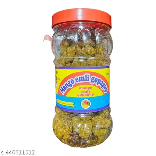 Mango Emli Gopagop | Tasty Healthy Khatti Mithi Chatpati Pachak Churan Digestive | 100 pcs pack