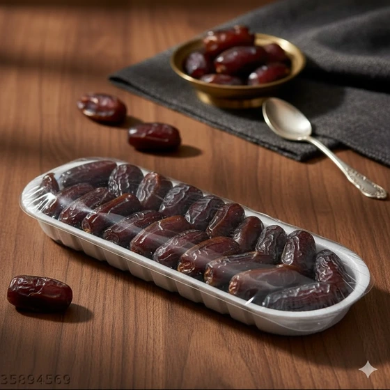 Brown Babari Dry Dates, 200g | Khajoor | Khajur