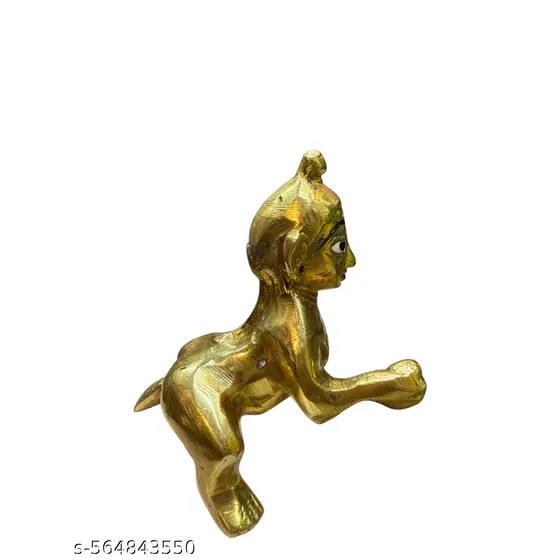 Divine Brass Laddu Gopal Murti