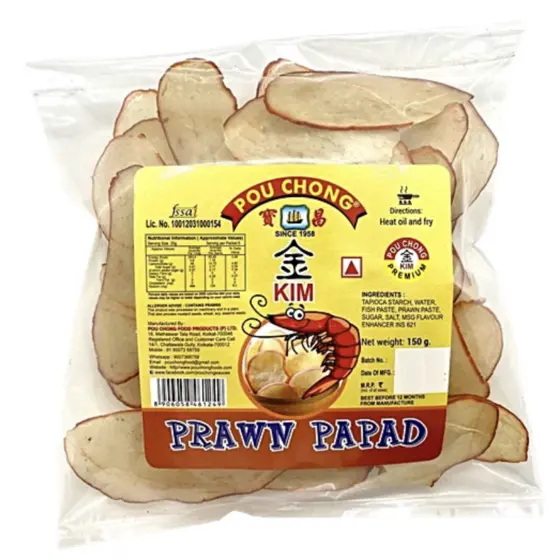 Pou Chong Prawn Papad | 250gms